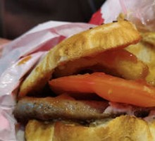 Juicy Beef Chinese Burger
