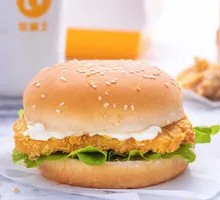 Crispy Fresh Shrimp Burger