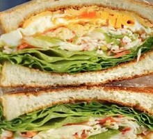 Whole Wheat Soft Egg Crab Stick Sandwich