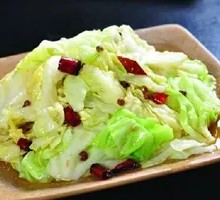 Stir-fried Napa Cabbage