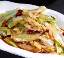 Cabbage Sichuan-style Stir-fry