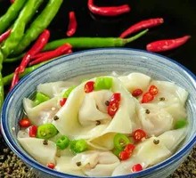 Fresh Chili Pork Dumplings