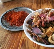 Cold-mixed pig's head meat