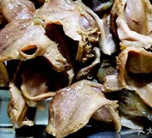 Tripe from the stomach of cattle