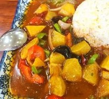 Beef and Potato Rice Bowl