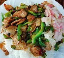 Spicy Pork Stir-fry Rice Bowl
