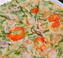 Seafood Pancake