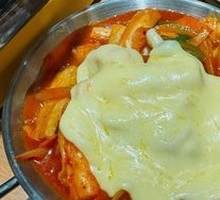 Cheese Stir-Fried Rice Cake