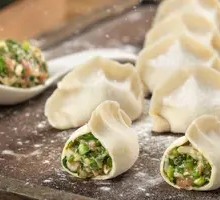 Black Pork and Chive Dumplings
