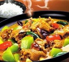 Vegetable-style Braised Chicken Rice (No Potato)