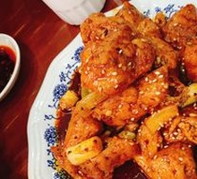 Spiced Tofu Cubes Salad