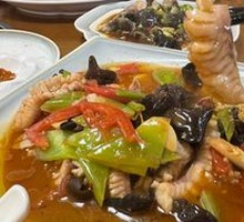 Crunchy Fish with Rice Crackers