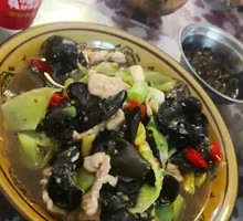 Bamboo Shoots and Wood Ear Mushroom with Pork Slices