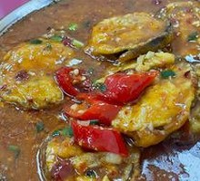 Fish-Flavored Eggplant Patties