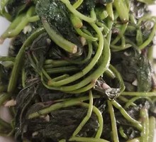 Stir-fried Sweet Potato Greens