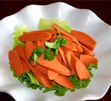 Delicious Ham Sausage Hot Pot