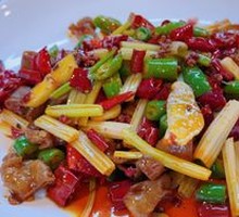 Dry-Fried Pork Intestines