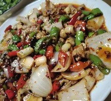 Spicy Intestine Stir-fry