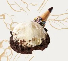 Flipped Ice Cream Cake