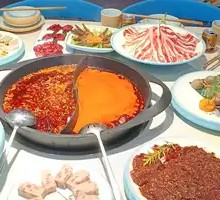 Sliced Pork Kidney with Big Knife