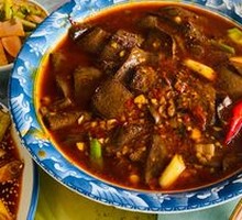 Stir-Fried Blood Curd