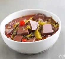 Sour Cabbage Duck Blood