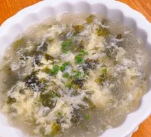 Seaweed and Egg Soup