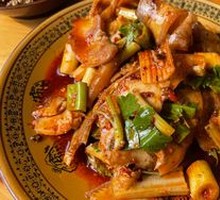Cold-mixed pig's head meat