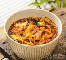 Xinjiang Chicken Fried Rice Noodles