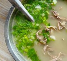 Clear Soup with Beef Offal