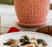 Century Egg and Pork Liver Porridge