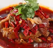 Spicy Dan Dan Noodles with Blood Sausage