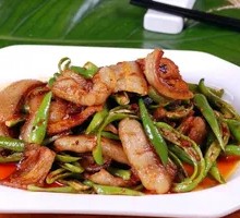 Spicy Green Pepper Pork Rice Bowl