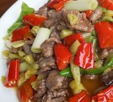 Pickled Chili Beef Strips