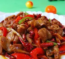 Spicy Pork Intestines Stir-fry