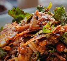 Stir-fried Pig's Stomach Salad