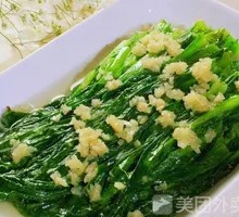 Garlic Stir-fried Rapeseed