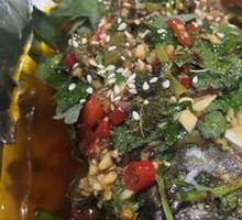 Grilled Crucian Carp in Foil