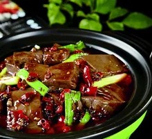 Spicy Duck Blood
