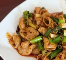 Spiced Pig Intestines Salad