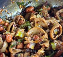 Fatty Intestine Noodles with Wide Noodles