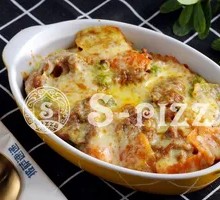Cheese Baked Curry Rice