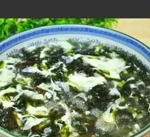 Seaweed and Egg Soup