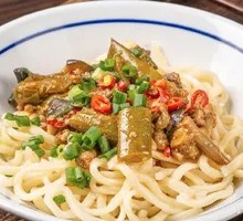 Sautéed Pepper Mushroom Noodles