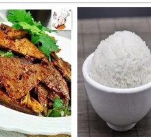 Cold Mixed Pig Liver Rice