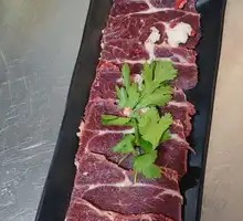 Freshly Sliced Wagyu Sirloin