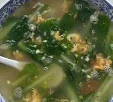Fried Egg Soup