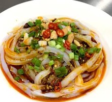 Spicy and Sour Tofu Noodles