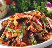 Fried Pork with Tofu Skin