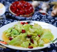 Stir-fried Napa Cabbage
